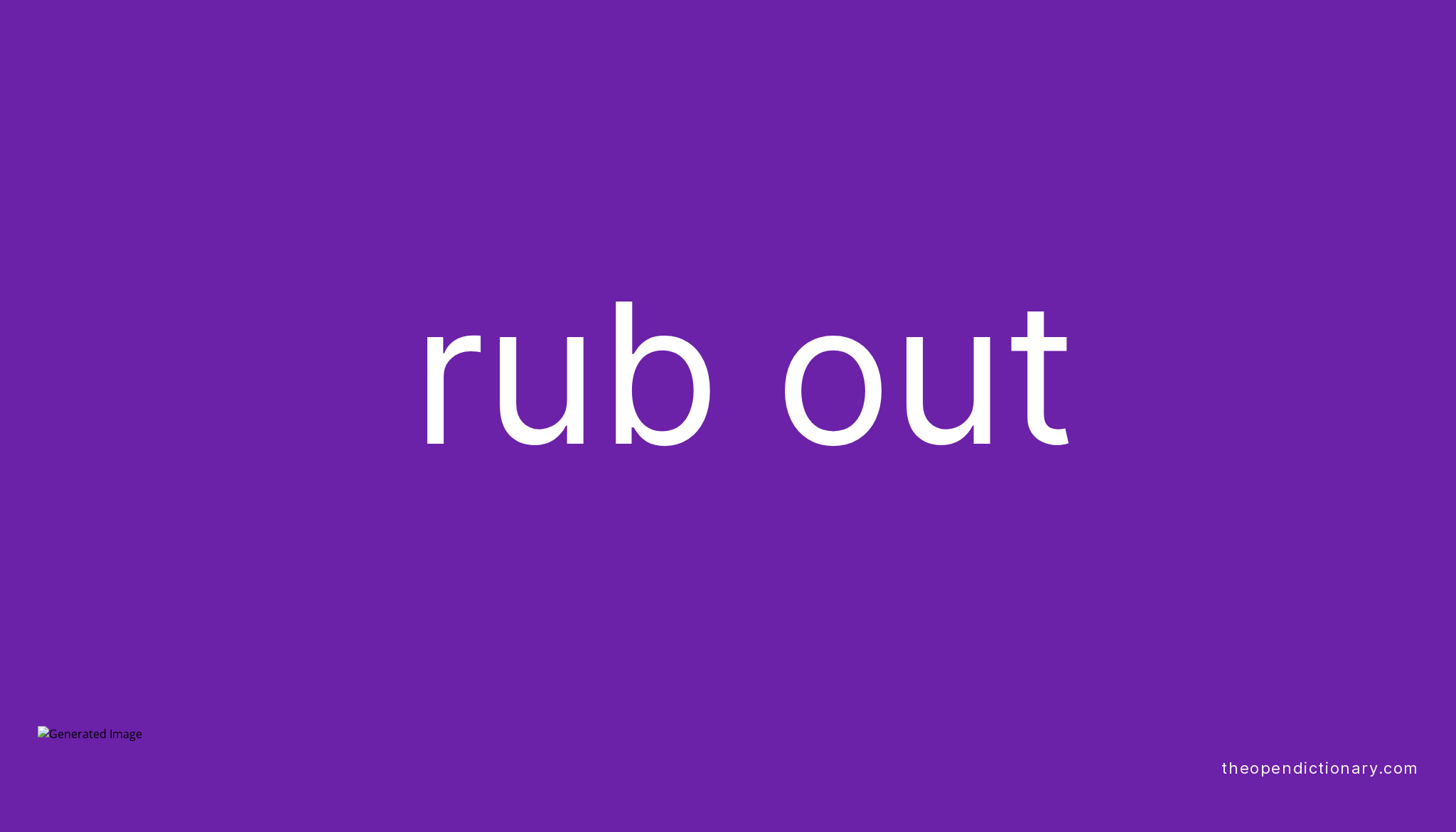 Rub It Off Meaning Slang